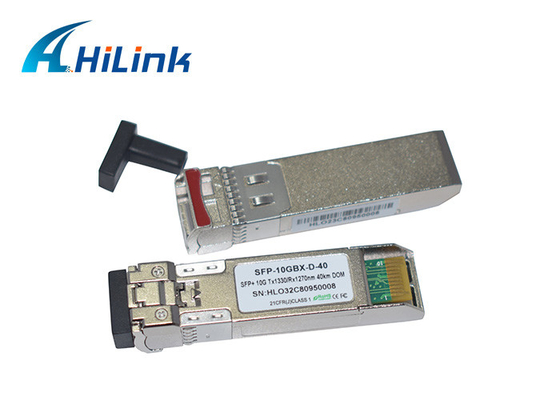 Hilink10g SFP+ BIDI WDM 40km de Module1270nm 1330nm Hete Pluggable van de Vezel Optische Zendontvanger