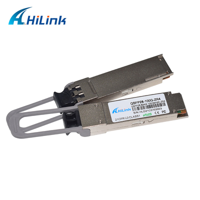 100G QSFP28 4 Channel ZR4 80KM LC Connector Optical Transceiver Compatible With Most Brands