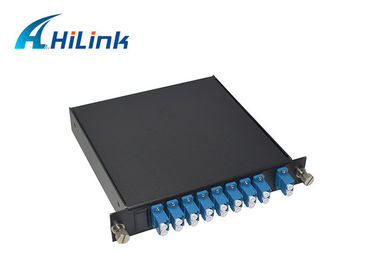 LGX Box 8Channels (1270-1410nm) Single Fiber CWDM Mux Demux LC/UPC Connector