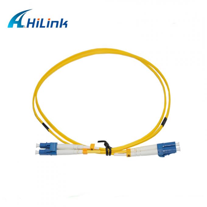 Fiber optic patch cord LC/UPC naar LC/UPC connector 9/125um 2.0/3.0mm 2M Jumpers 2