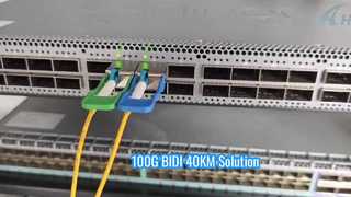 100G BIDI 40KM op Juniper en Cisco Switch