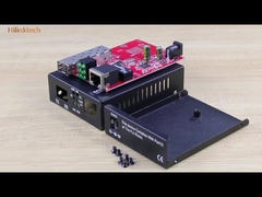 IP30 1000BASE SC Industrial Media Converter 220VAC RJ45