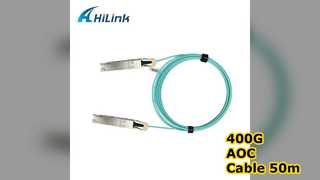 400G QSFP-DD AOC-kabel 50 m RoHS