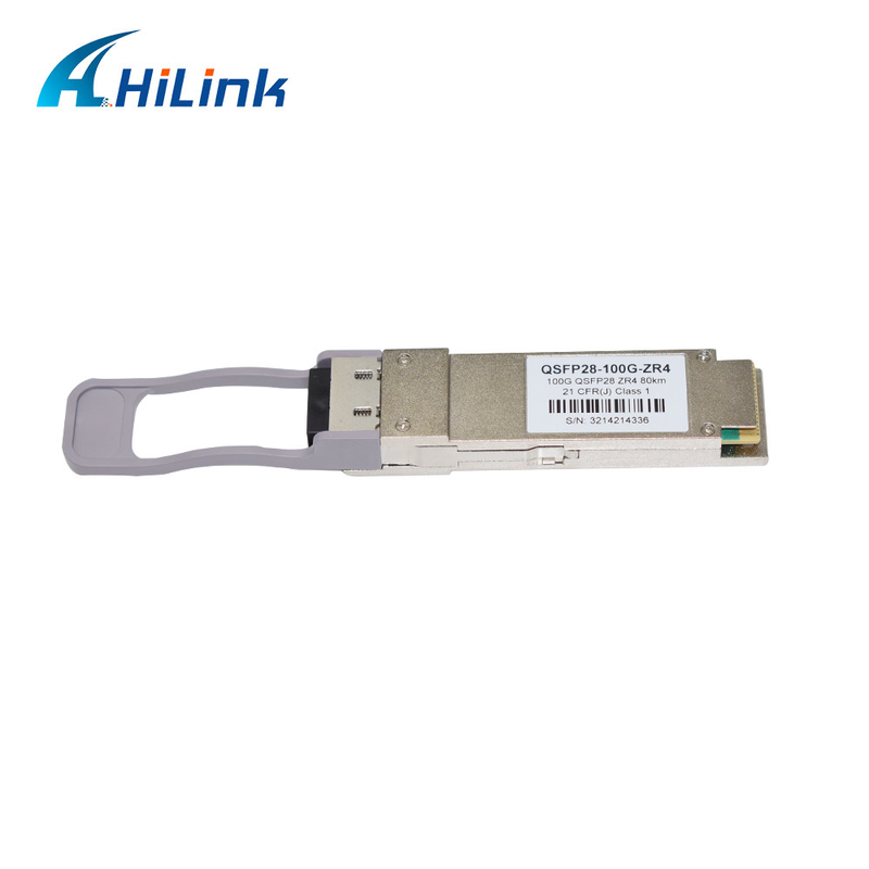 80km 1310nm SMF Duplexlc QSFP Gbic Optische DOM van de Zendontvangermodule QSFP28 100G ZR4