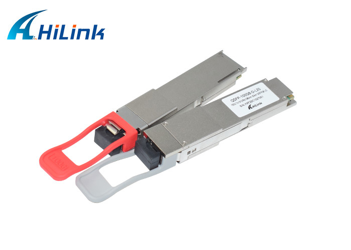 100GBASE - BX20 Optische transceivermodule QSFP28 LAN WDM 1280nm 1310nm 20km LC Simplex Transceiver