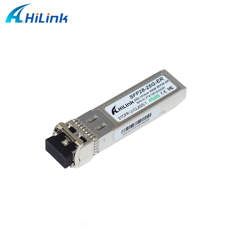 25G SFP ER 40KM de Optische Router van de Zendontvangermodule LC 25G Ethernet met Haven