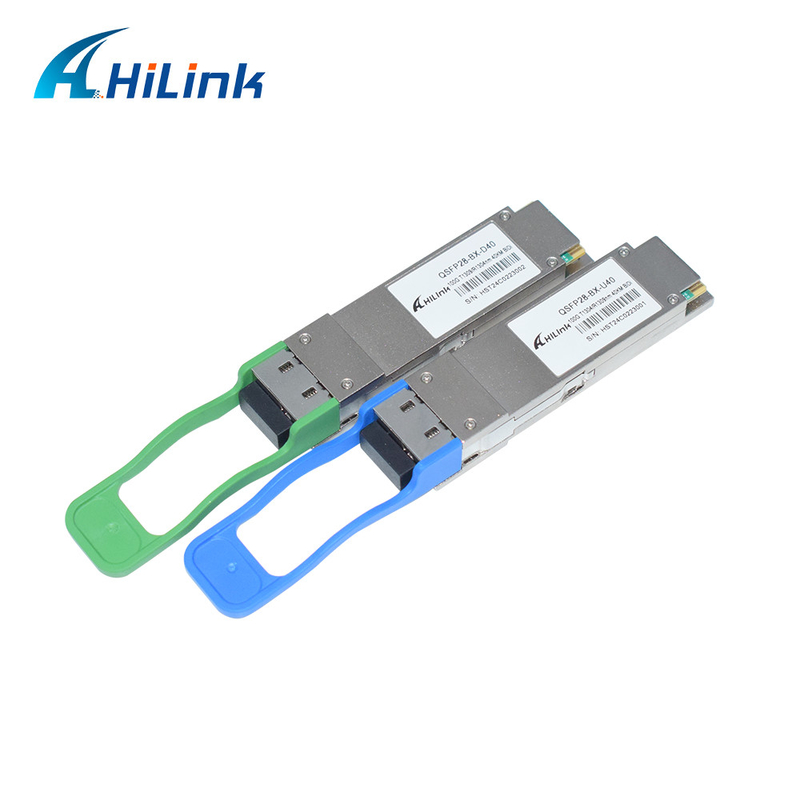 100G BASE BiDi 1304.58nm-TX/1309.14nm-RX 40km DOM Simplex LC/UPC SMF optische transceiver module