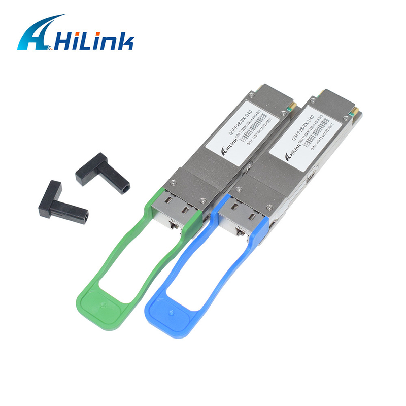 100G BASE BiDi 1304.58nm-TX/1309.14nm-RX 40km DOM Simplex LC/UPC SMF optische transceiver module