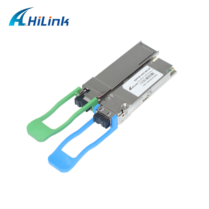 100G BASE BiDi 1304.58nm-TX/1309.14nm-RX 30km DOM Simplex LC/UPC SMF Optical Transceiver Module