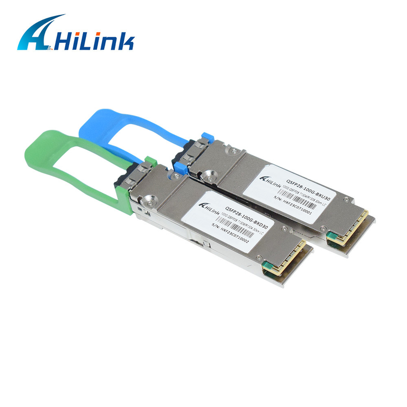 100GBASE-ER BIDI 40KM Simplex LC 1304/1309nm EML+APD QSFP28-BX-D40 Zendontvanger