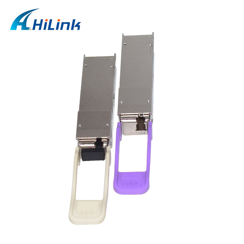100Gb/s QSFP28 BiDi 80km Transceiver Hot Pluggable Simplex LC/UPC DOM optische transceivermodule