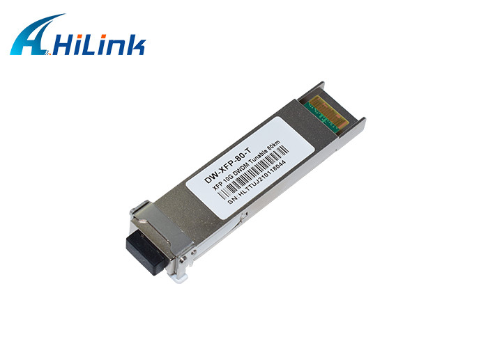 Compatibel Cisco 10G XFP Transceiver, XFP 10G ZR 1550nm 80km afstembaar Met LC Connector