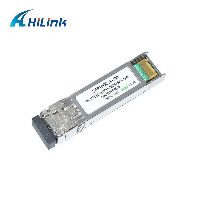 10G DWDM 100KM optische transceivermodule voor langeafstandstransmissie 100GHz C-band optische module