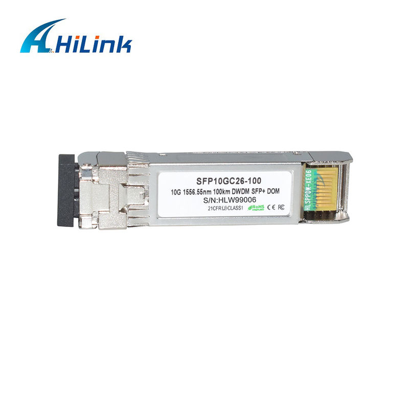 10G DWDM 100KM optische transceivermodule voor langeafstandstransmissie 100GHz C-band optische module