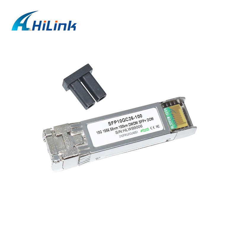 10G DWDM 100KM optische transceivermodule voor langeafstandstransmissie 100GHz C-band optische module
