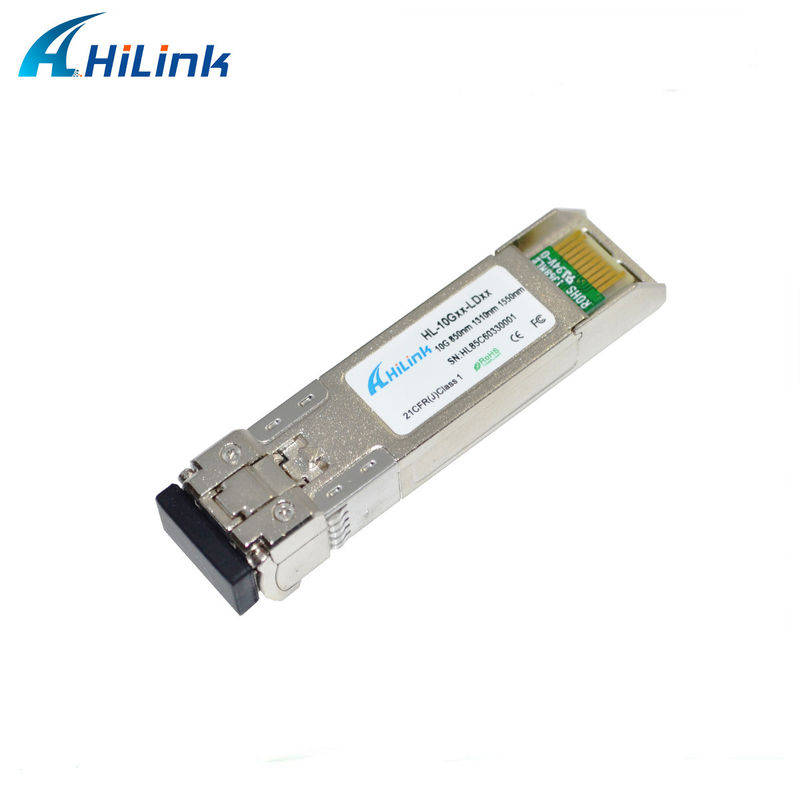 SFP+ 10Gig Ethernet-module 10G SR 850nm 300M LC Duplex DDM Glasvezeltransceiver voor 4G-netwerk WDM-functie voor FTTH SFP-10G-SR