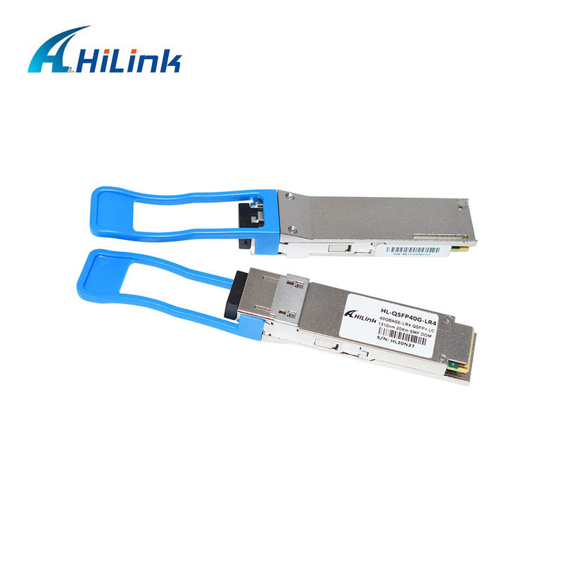 Hoogwaardige QSFP-40G-LR4 20KM Dual LC QSFP+ PSM4 LR4 Optical Transceiver Module