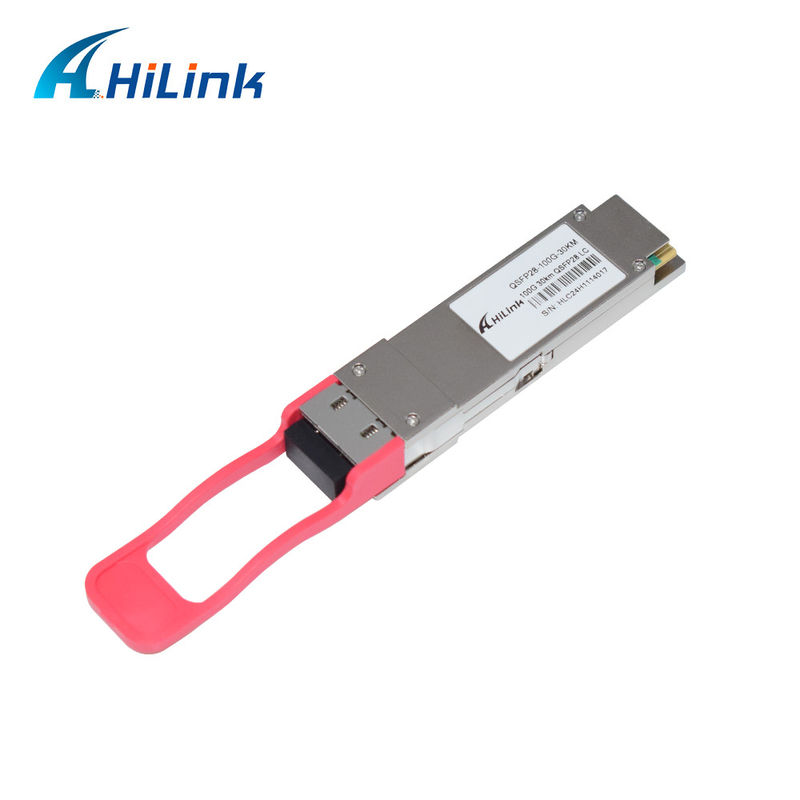 QSFP+ 40G LC 30KM 40G ER4 optische transceivermodule LWDM-golflengte voor telecomgebruik 30KM afstand