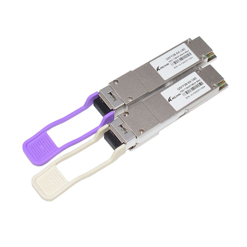 QSFP28 BIDI 100G ZR QSFP28 80km 1280/1300NM 100GBASE-BX80 QSFP28 MODULE 80 km LC