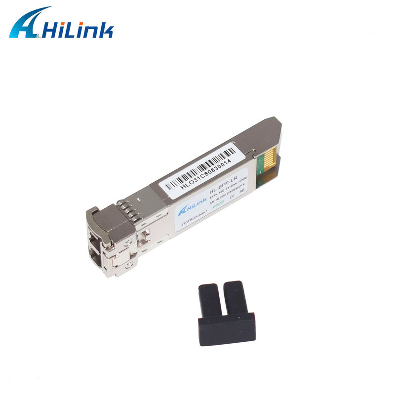 SFP 10G 1310nm 10KM/20KM compatibele optische module met 10G basisgegevenspercentage Werktemperatuur 0 tot 70C