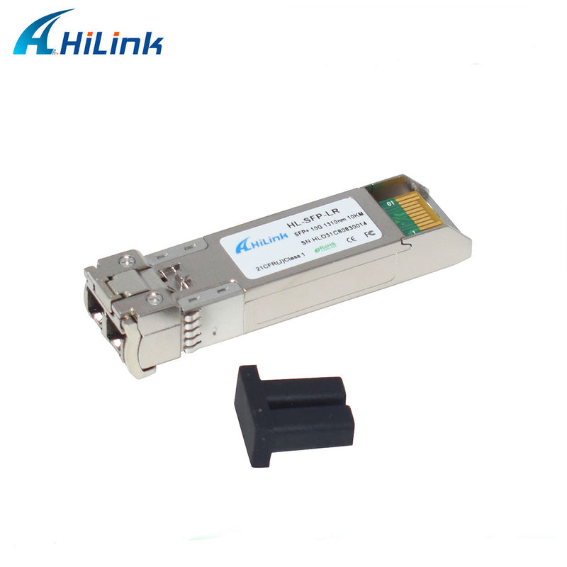 SFP 10G 1310nm 10KM/20KM compatibele optische module met 10G basisgegevenspercentage Werktemperatuur 0 tot 70C