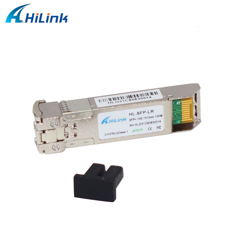 SFP 10G 1310nm 10KM/20KM compatibele optische module met 10G basisgegevenspercentage Werktemperatuur 0 tot 70C