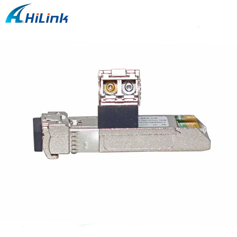 SFP 10G 1310nm 10KM/20KM compatibele optische module met 10G basisgegevenspercentage Werktemperatuur 0 tot 70C