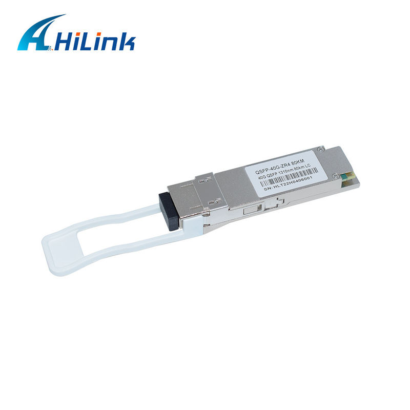 40G 80KM QSFP+ EML+APD LWDM 1295-1304NM LC connector commerciële temperatuur transceiver module