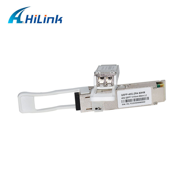 40G 80KM QSFP+ EML+APD LWDM 1295-1304NM LC connector commerciële temperatuur transceiver module