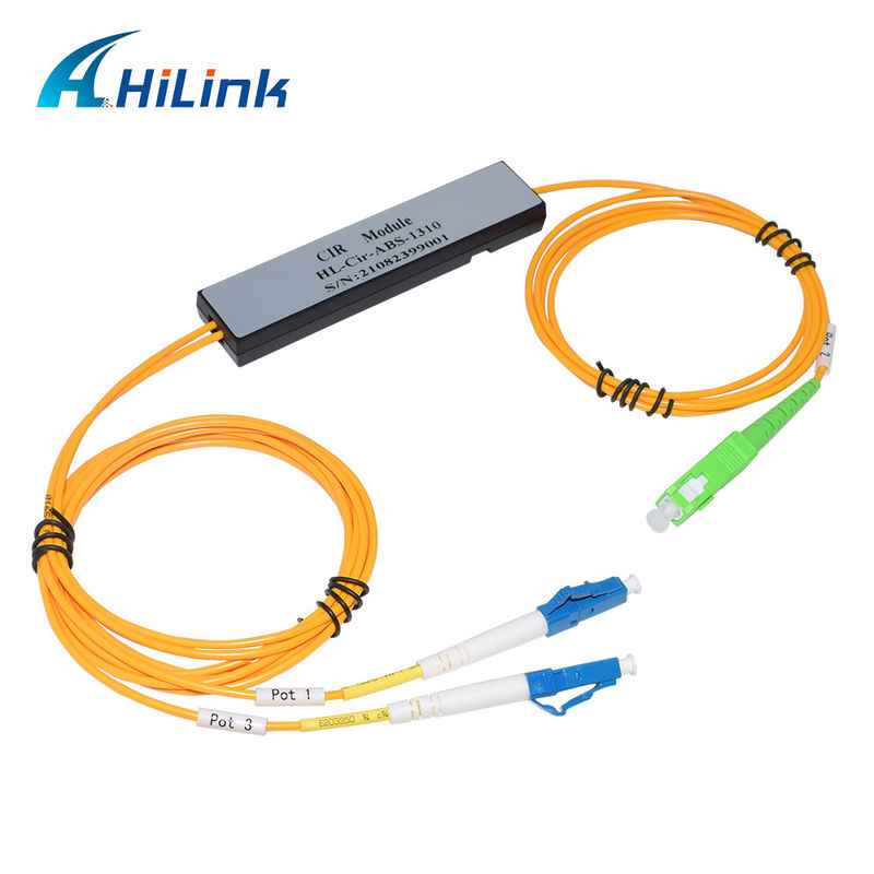 ABS Box 3 Ports Circulator, Port1 & Port3-LC/UPC, Port2-SC/APC 1310nm/1550nm/1610nm