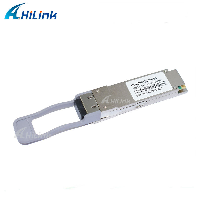 QSFP28 ZR4 80KM LWDM4 1295-1304NM LC Connector SOA+Pin Fiber Optic Transceiver Goede prijs Communicatie & Netwerk Product
