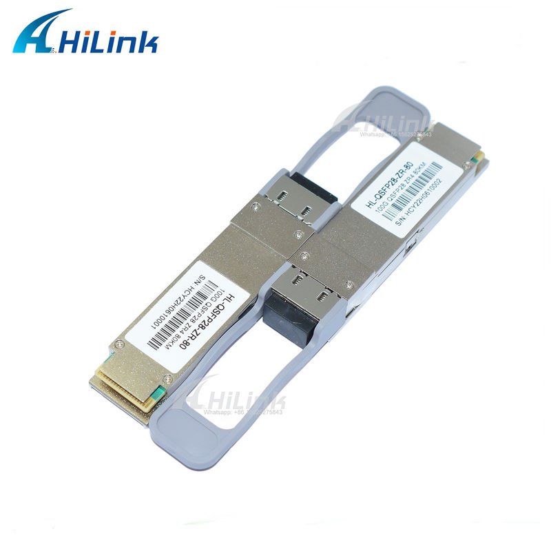 QSFP28 ZR4 80KM LWDM4 1295-1304NM LC Connector SOA+Pin Fiber Optic Transceiver Goede prijs Communicatie & Netwerk Product