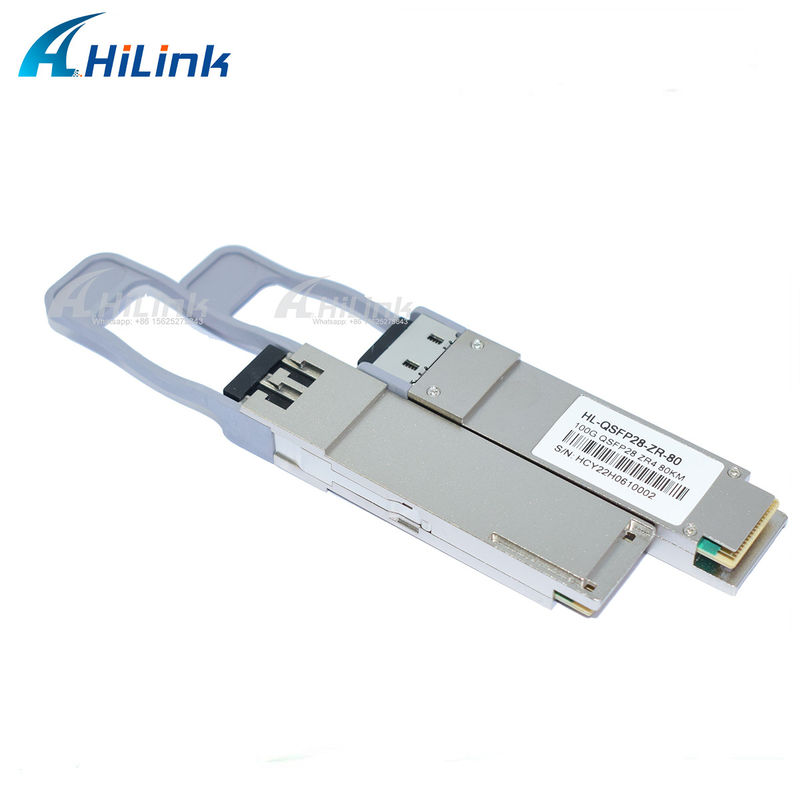 QSFP28 ZR4 80KM LWDM4 1295-1304NM LC Connector SOA+Pin Fiber Optic Transceiver Goede prijs Communicatie & Netwerk Product