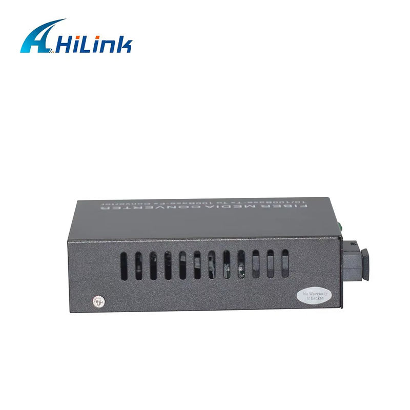 BIDI WDM Single Fiber Optic Media Converter 10/100M 1310/1550nm 20km SFP optische apparatuur
