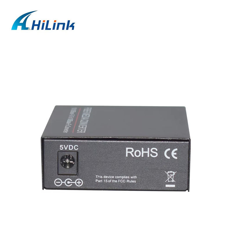 BIDI WDM Single Fiber Optic Media Converter 10/100M 1310/1550nm 20km SFP optische apparatuur