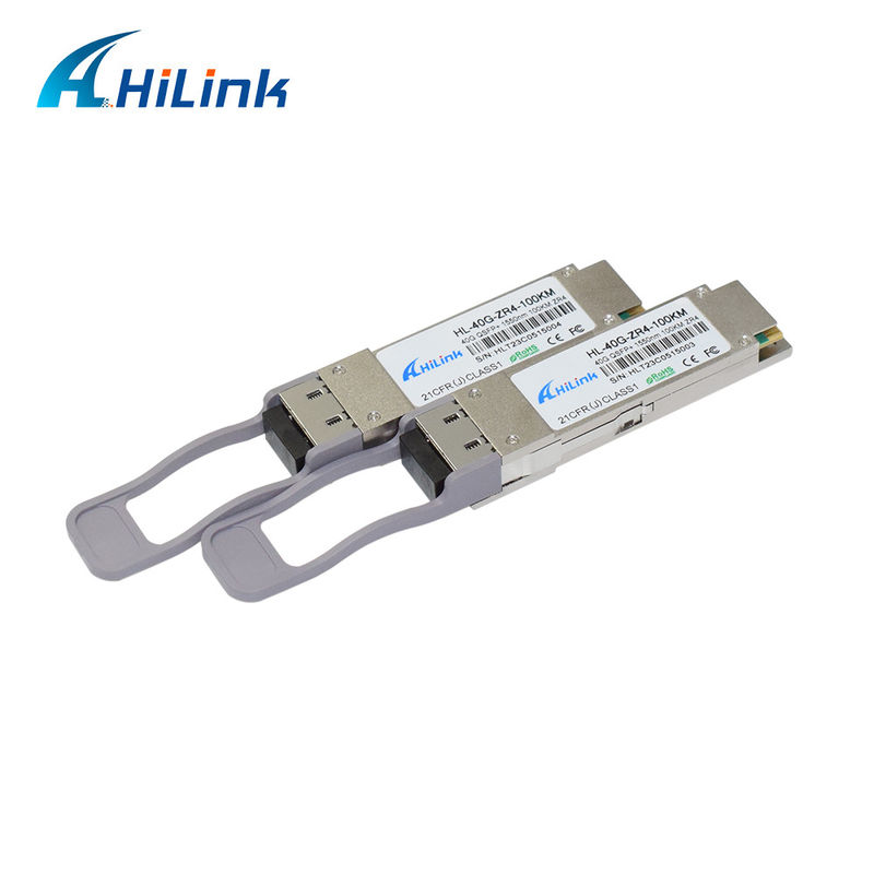Generieke QSFP-40G-ZR4 Compatibel 40GBASE-ZR4 Optische Transceivermodule 1550nm 100km EML+ APD Communicatie & Netwerk Product