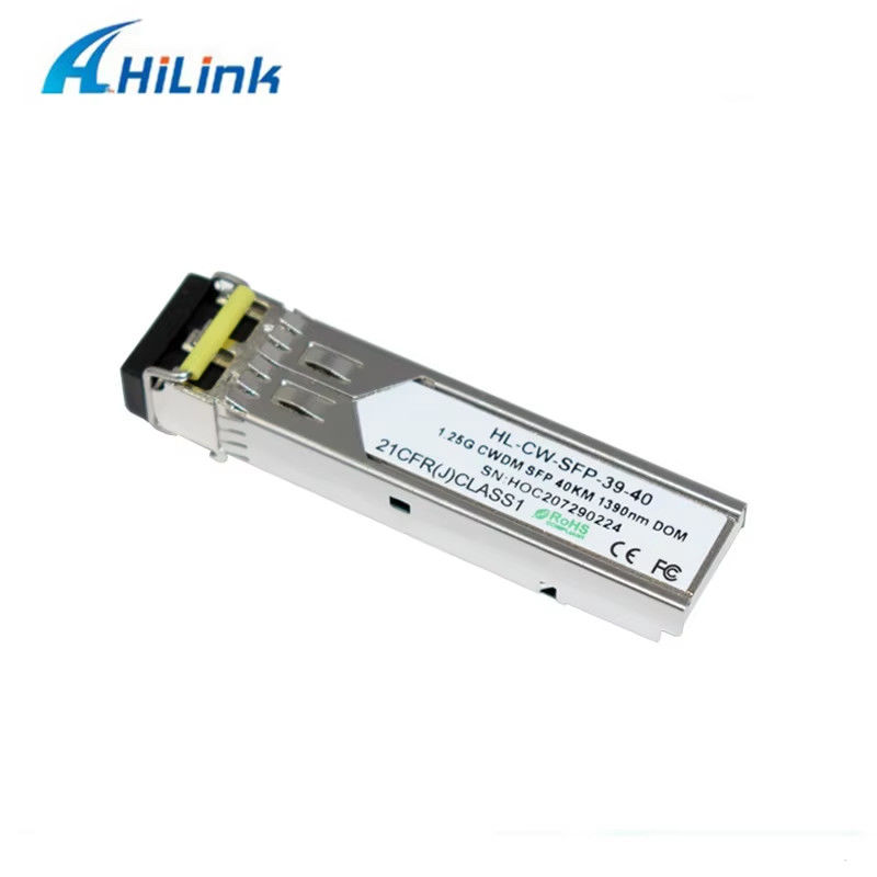 China Factory 1000Base 1.25G SFP Dual LC Connector CWDM 40KM LC 1270-1610nm Optische Transceiver Glasvezel Apparatuur