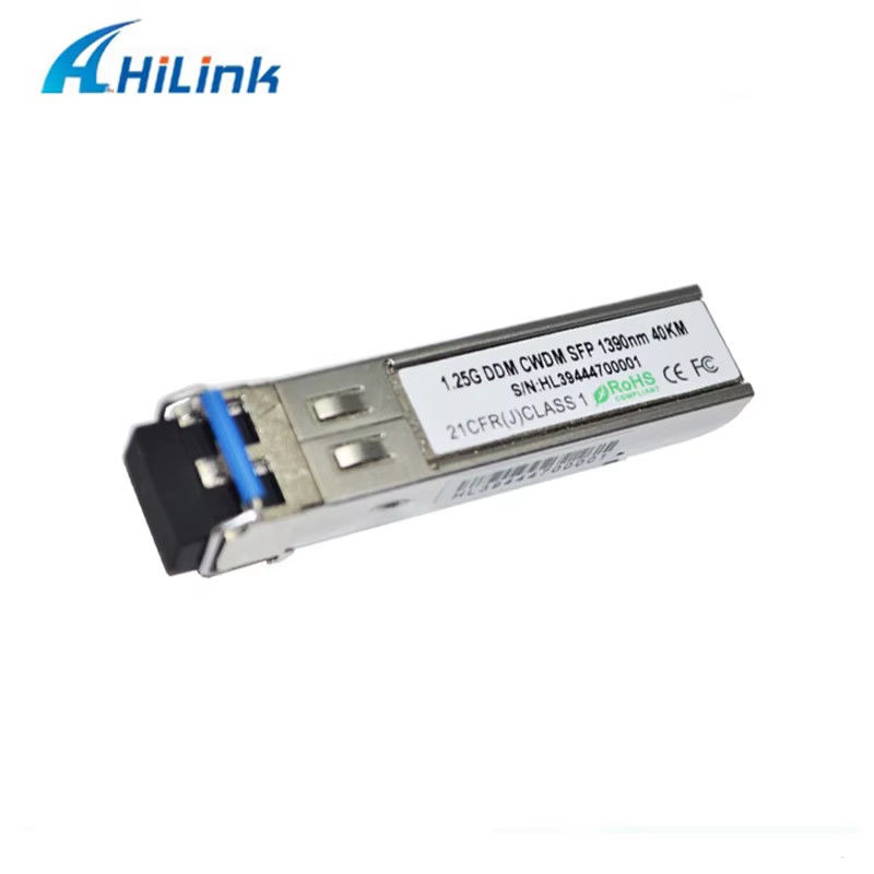 China Factory 1000Base 1.25G SFP Dual LC Connector CWDM 40KM LC 1270-1610nm Optische Transceiver Glasvezel Apparatuur