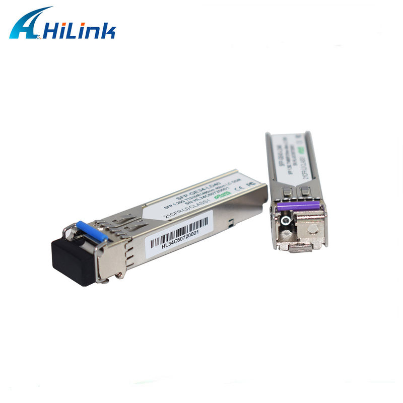 Hilink 1.25G SFP BIDI 40KM 1310/1490 ((1550nm) LC/SC Connector Fiber Optic Module