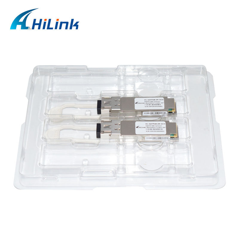 100G ZR QSFP28 Digital Coherente Optiek Transceiver De Ultieme Oplossing voor Glasvezel Transceivers
