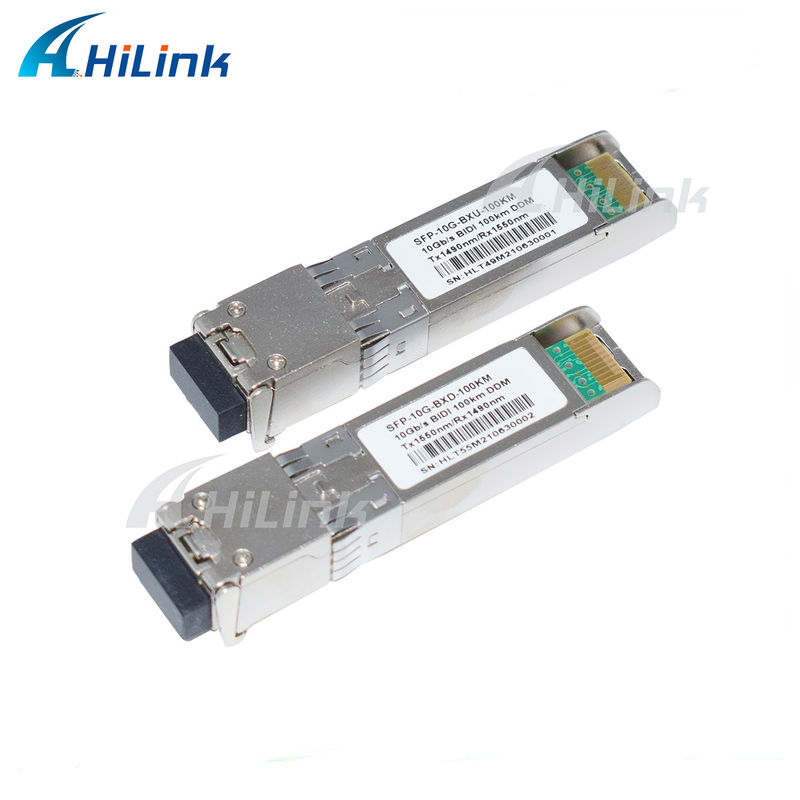 10G SFP BIDI Transceiver Module 3- 100KM Bereik 1490/1550NM EML APD voor Snel Lang Afstand Netwerken