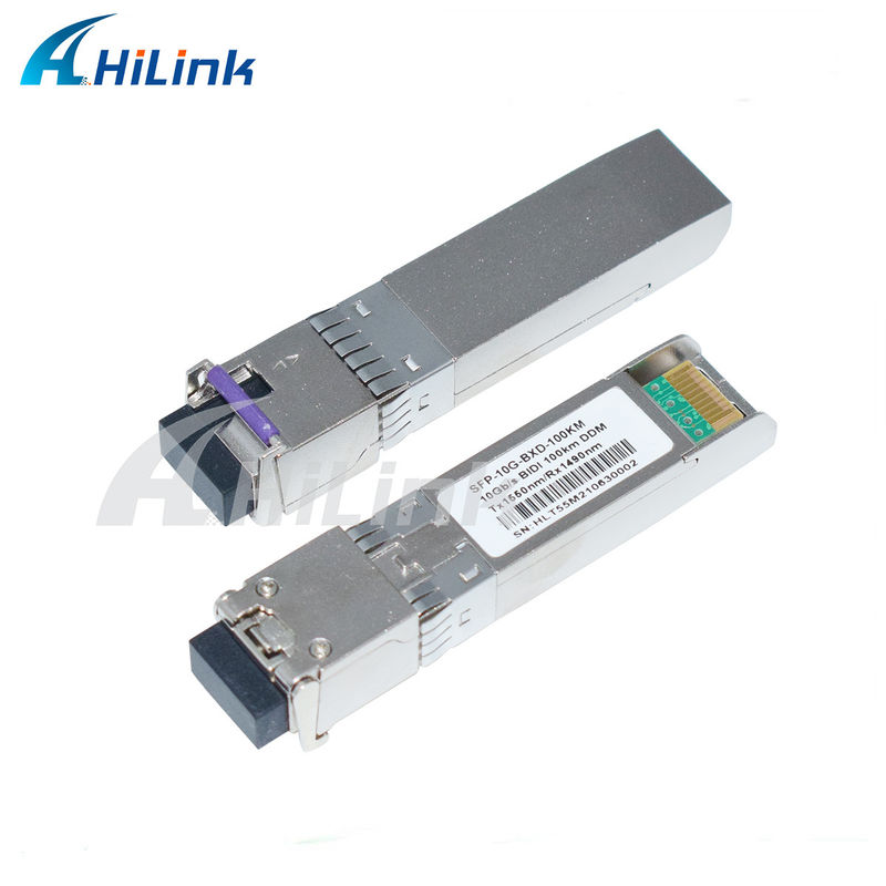 10G SFP BIDI Transceiver Module 3- 100KM Bereik 1490/1550NM EML APD voor Snel Lang Afstand Netwerken
