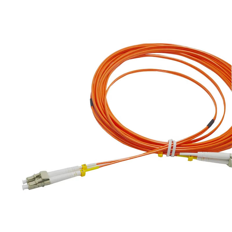 5M LC/UPC naar LC/UPC Patchkabel 2.0mm Duplex Multi-Mode OM2 Glasvezelkabel