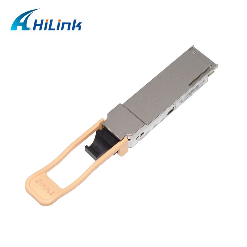 QSFP200G QSFP56 200G SR4 Hot-pluggable optische transceiver 70m@OM3 100m@OM4 FEC Single MPO12 Multimode vezel RoHS-conform Hoge snelheid voor 200GBASE-SR4 Ethernet-verbindingen Datacenters