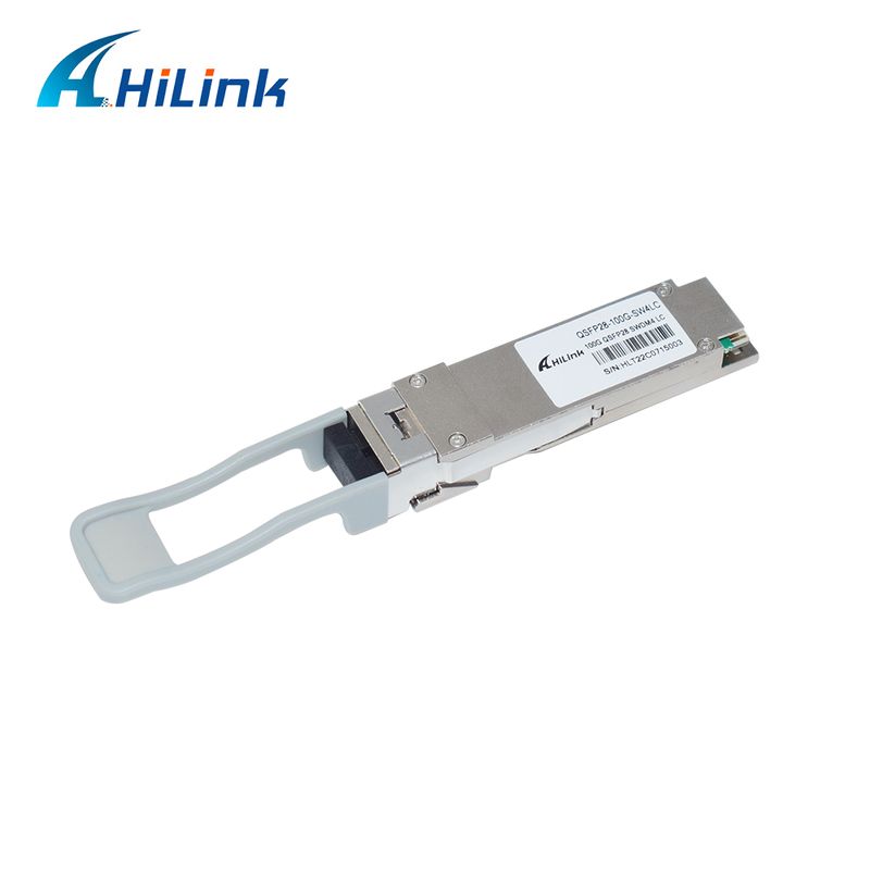 100G QSFP28 SWDM4 optische transceiver met 150m afstand OM5 MMF en digitale diagnostiek voor Ethernet-links