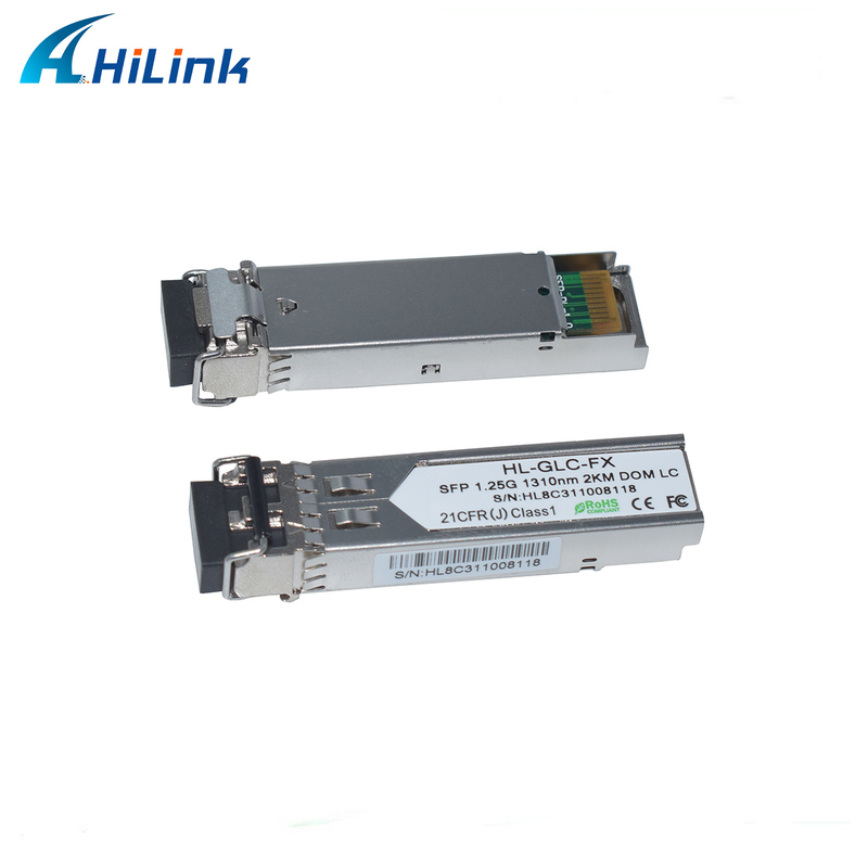 1.25G SFP 2km Transceiver 1000Base-SX 1310nm Duplex LC for MMF with RoHS Compliance