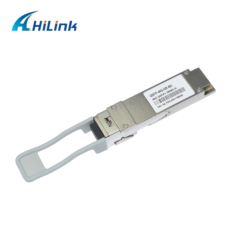 40Gb/s 100m QSFP+ Glasvezel Optische Module Bi-Di Duplex LC Hot Pluggable 850/900nm MMF