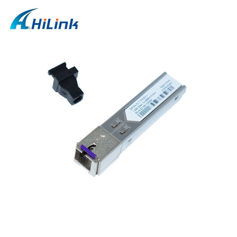 EPON OLT SFP Transceiver met PX20+ PX20++ PX20+++ voor 1,25 Gbps Datasnelheid en 20 KM Transmissie
