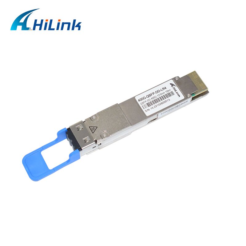 Hilink 400Gb/s QSFP-DD LR4 10km SMF Duplex LC Optische Transceiver RoHS-conform