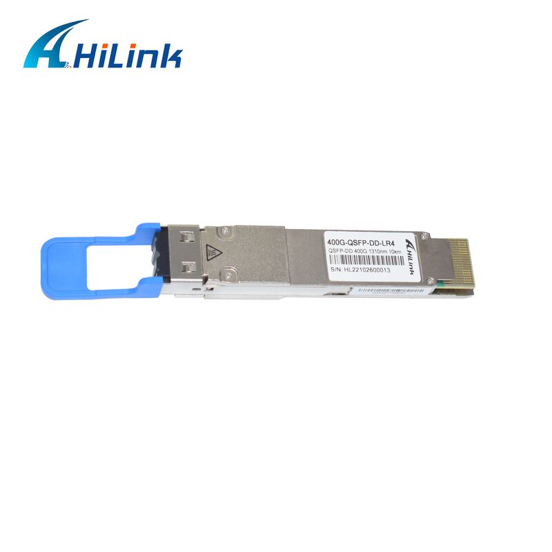 Hilink 400Gb/s QSFP-DD LR4 10km SMF Duplex LC Optische Transceiver RoHS-conform